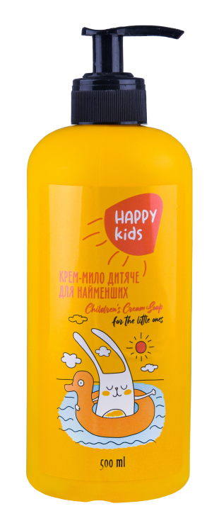 Рідке крем-мило "HAPPY KIDS" 0,5л з дозатором (Дитяче)